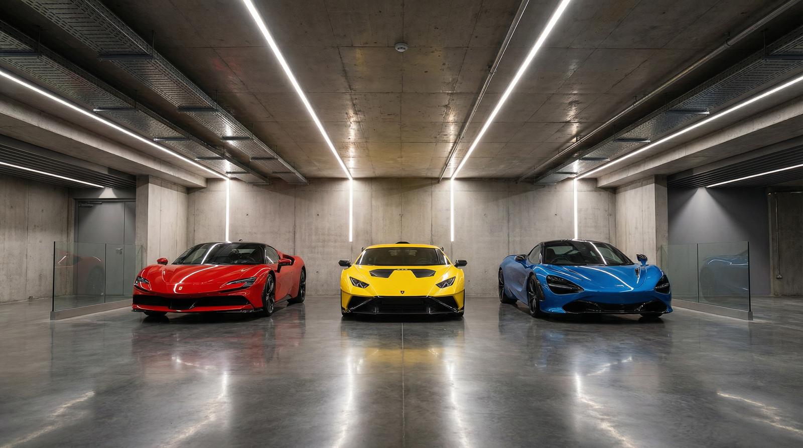 人兽 - 三台超跑直线加速对决视频演示